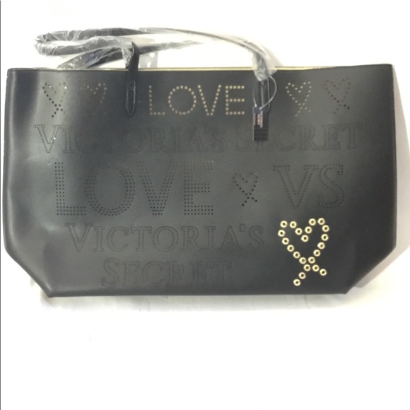 Victoria’s Secret Love VS PVC Multi Purpose Tote NWT - Picture 1 of 8
